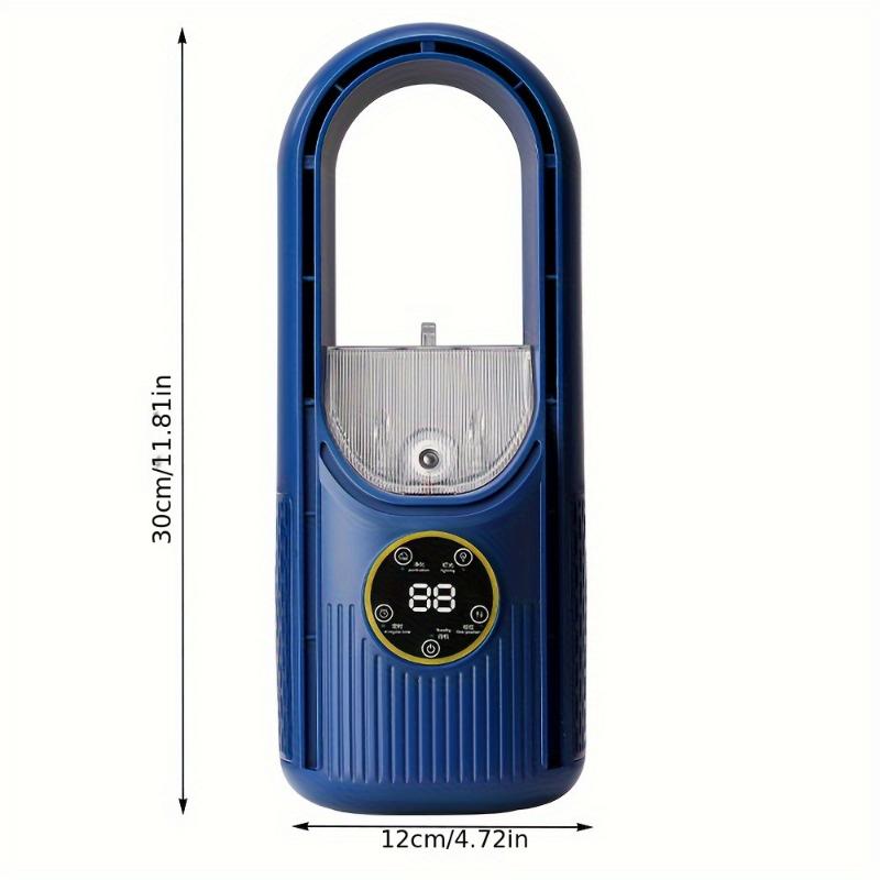 Кондиционер Вентилятор Электрический Вентилятор Бытовой Увлажняющий Охлаждающий Usb Вентиляторы Распылительный Настольный Вентилятор С Водяным Охлаждением Без Лопастей Напольные Вентиляторы 2024