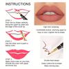 Chestnut Nude Brown Lip Liner and Lipstick Set Kit for Women Matte Lips Kit with Lip Liner Lip Stains Long Lasting Waterproof