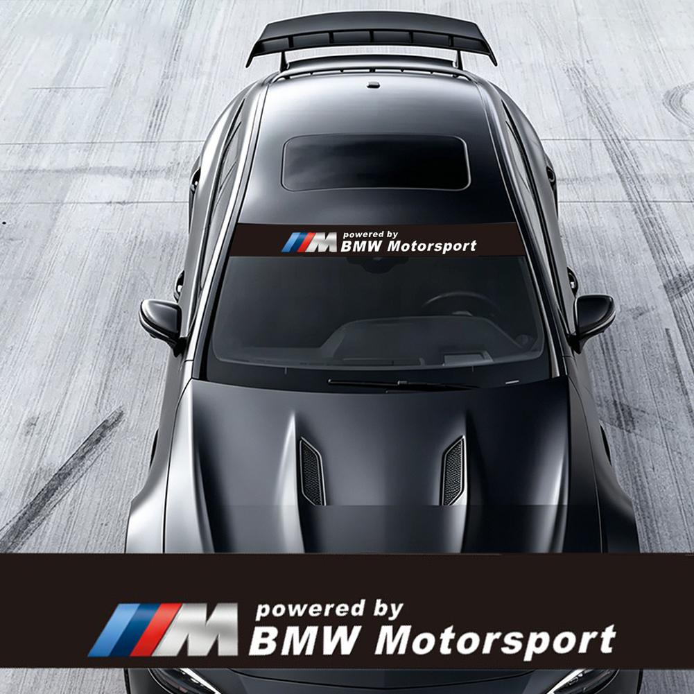 WDFA1 Car Windshield Personalized Stickers Vinyl Creative Decoration Decal Accessories For BMW G80 G06 G07 G42 G14 G15 G16 F82 F20 F21