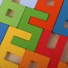 Thinking Training Number 3D Wooden Blocks Puzzle Colorful  Interesting   Parent-child Toy