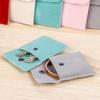 New Snap Velvet Necklace Wrapping Bag Jewelry Packaging Bag Bracelet Bag Storage Pouch