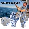 Yousheng 1 пара рыболовных перчаток, супер мягкие, эластичные, износостойкие, устойчивые к ультрафиолетовому излучению, солнцезащитные перчатки, снаряжение для кемпинга
