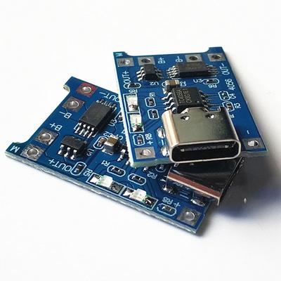 Плата защиты литиевой батареи 18650 5V 1A, модуль зарядки Type-c/Micro USB/Mini 18650 TP4056 с защитой, одноплатный модуль