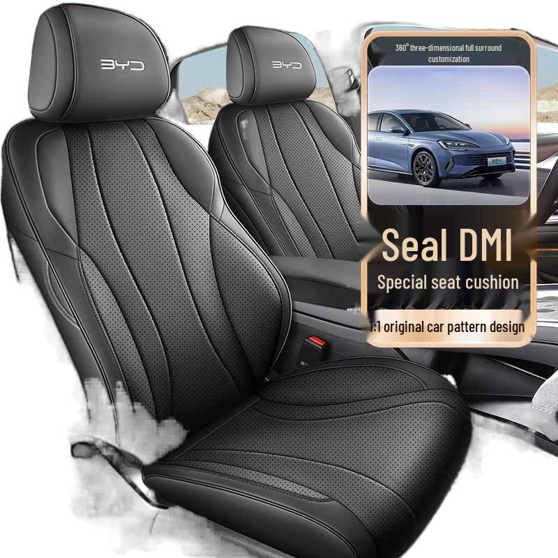 Умные чехлы на сиденья BYD Seal DM-i 2025-2026: Автомобильные чехлы полного покрытия, для всех сезонов.