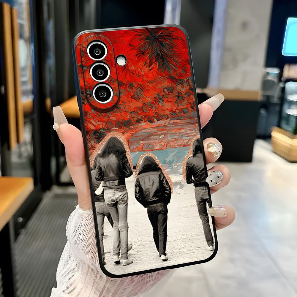 R-Ramones Band Phone Case For Samsung A25 A13 A33 5G A54 A36 A35 A56 A52 A14 Shockproof Soft Cover