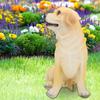 Landscape Lawn Garden Courtyard Resin High Simulation Dog Decoration Animal Puppy Ornament