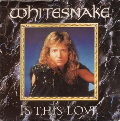 7-дюймовая пластинка WHITESNAKE - Is This Love EM3 EMI 1987 UK Rock Б/у