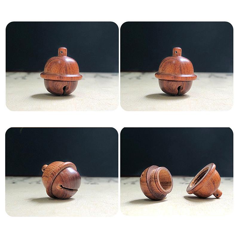 Натуральное дерево Форма лотоса Флакон для духов Благовония Расширяющийся Мини Сандаловое дерево Портативная Герметичная Банка Подвеска Контейнер Помандер