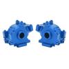 RC Car Front Gearbox Aluminum Alloy Wear Resistant High Strength Anti Corrosion Gear Box for Losi Baja Rey 1 10 Dark