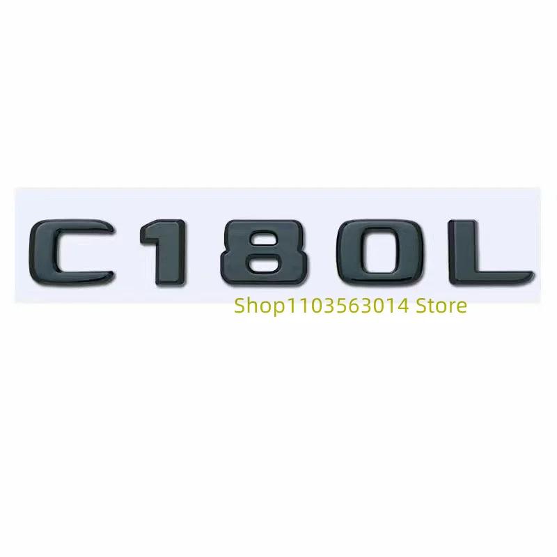 3D Gloss Black Letters C180 C200 C220d C250d C260 C300d 4Matic ABS Emblem for W205 Coupe LPIYGD Car Trunk Sticker