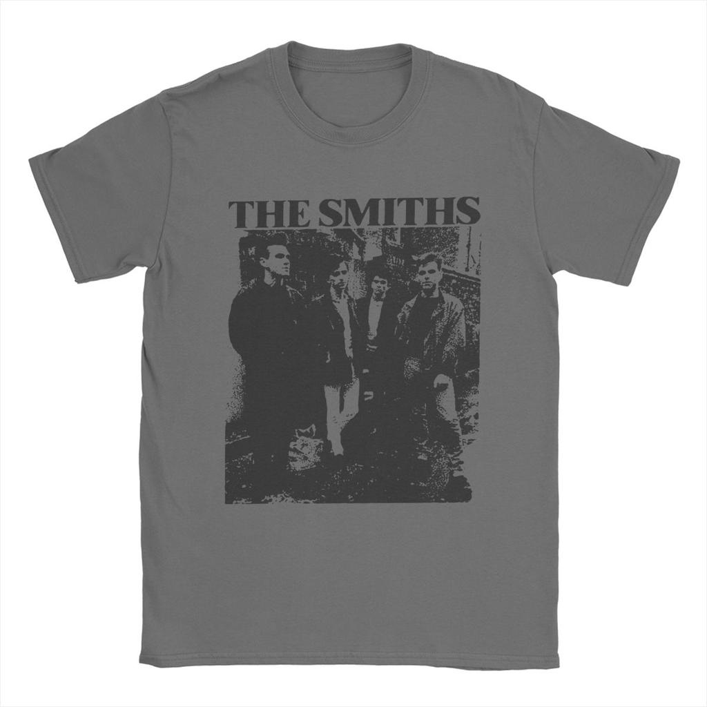 Футболка Smiths Vintage Pencil Drawing Style для мужчин, музыкальная повседневная футболка из чистого хлопка с круглым рукавом, футболка с принтом, одежда