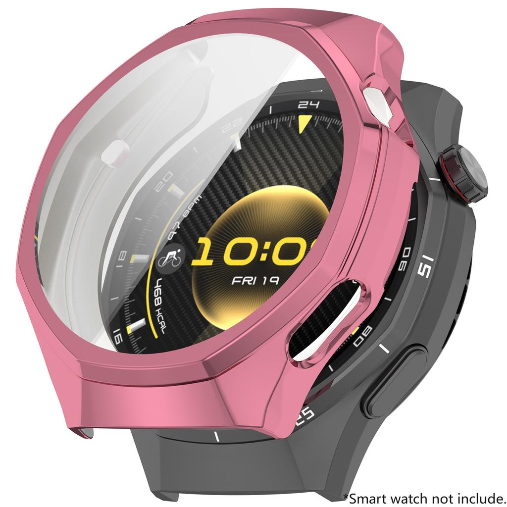 PC Case +Tempered Glass for Huawei Watch GT6 46mm Full Cover Screen Protector Bumper for Watch GT6 46mm Protective Accessores