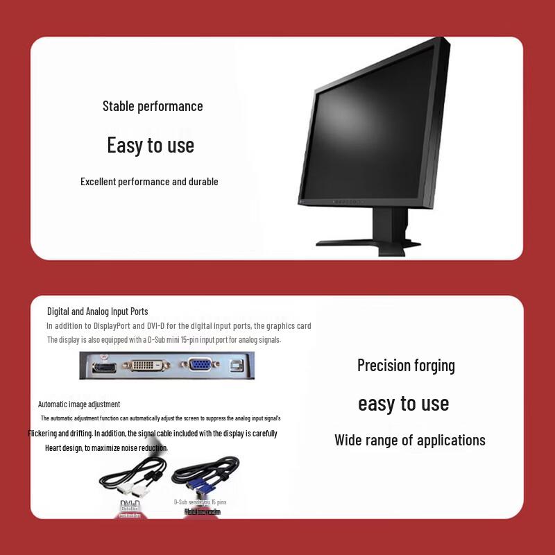 EIZO S2134 21,3-дюймовый IPS-монитор с квадратным экраном, штекер CN (адаптер в комплекте)