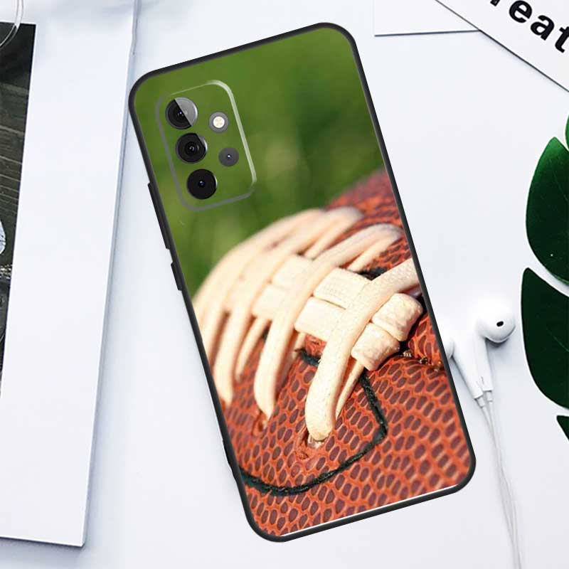 Американский футбол Колледж Спорт Для Samsung Galaxy A06 A05 A16 A54 A34 A14 A55 A35 A15 A53 A33 A13 A22 A32 A52 Чехол для телефона
