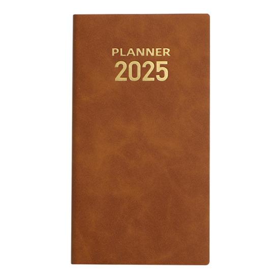 Планировщик 2025 года с января по декабрь Harcover Calendar Planner Book 120 страниц Органайзер Блокнот