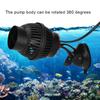 8W Powerful Mini Wavemaker Pump for Aquarium Fish Tank with Suction Cup Base