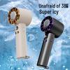 Portable Turbo Cooling Fan with Semiconductor Ice Pack