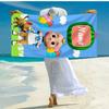 Custom Name Ultra-Soft Beach Towel with CoComelon Theme,Ideal for Pool - Camping, Diving - Perfect Travel Essential, Vibrant Beach Towel.