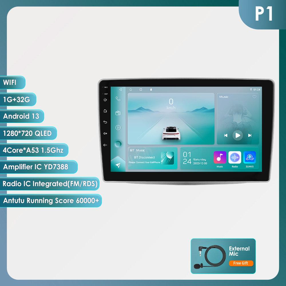 Hizpo Автомобильные интеллектуальные системы Carplay Android Car Radio для Alfa Romeo MiTo 955 2008-2016 Мультимедийный видеоплеер WIFI Авторадио Bluetooth FM RDS DVR