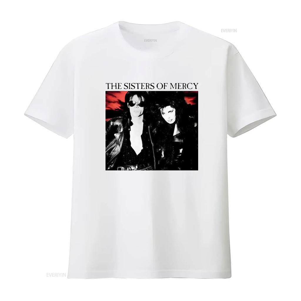 Retro The Sister Of Mercy Black S 235xl T Shirt 20d76 Vintage Washed Soft Comfortable Graphic Fashion Designer Clothes Homme