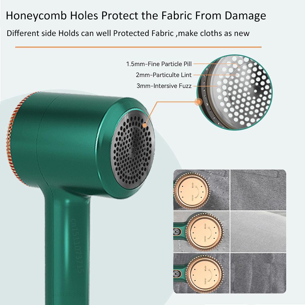 Electric Pellets Lint Remover Portable Clothing Hair Ball Removal USB Rechargeable Clothes Sweater Shaver Plush Clothing Razor