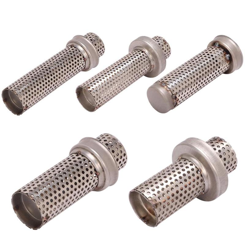 Stainless Steel Exhaust Tube Universal Fit Motorcycle Exhaust Pipe Noise Reduction DB Insert for Motorbike Scooter