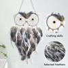 Owl Dream Catcher Feather Wind Chimes Girls Room Bedroom Wall Hanging Ornaments Birthday Festival Gifts Home Decoration Crafts