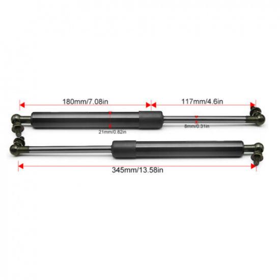 2x Для Nissan Navara NP300 D22 D23 Амортизаторы капота Подъем Газовая пружина Амортизаторы