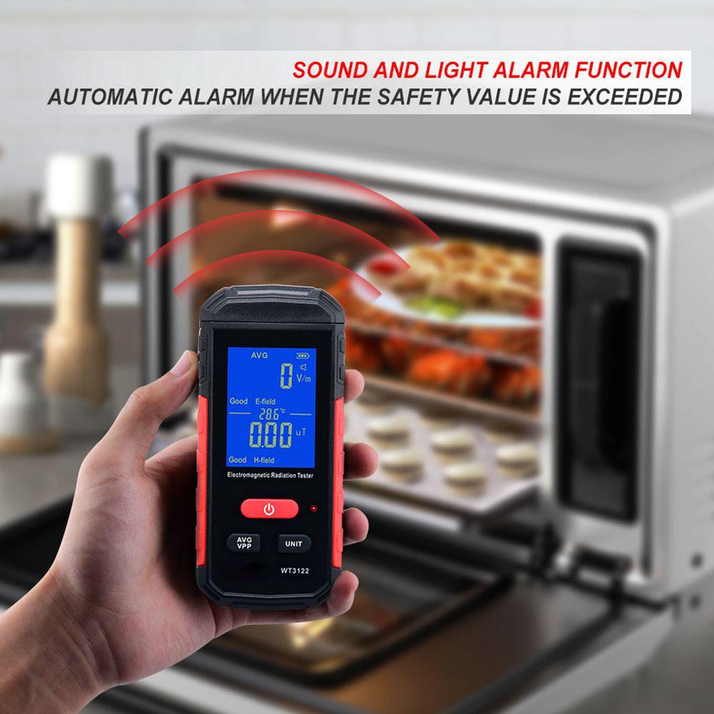 Детектор радиации, электромагнитный перезаряжаемый портативный тестер радиации WT3121