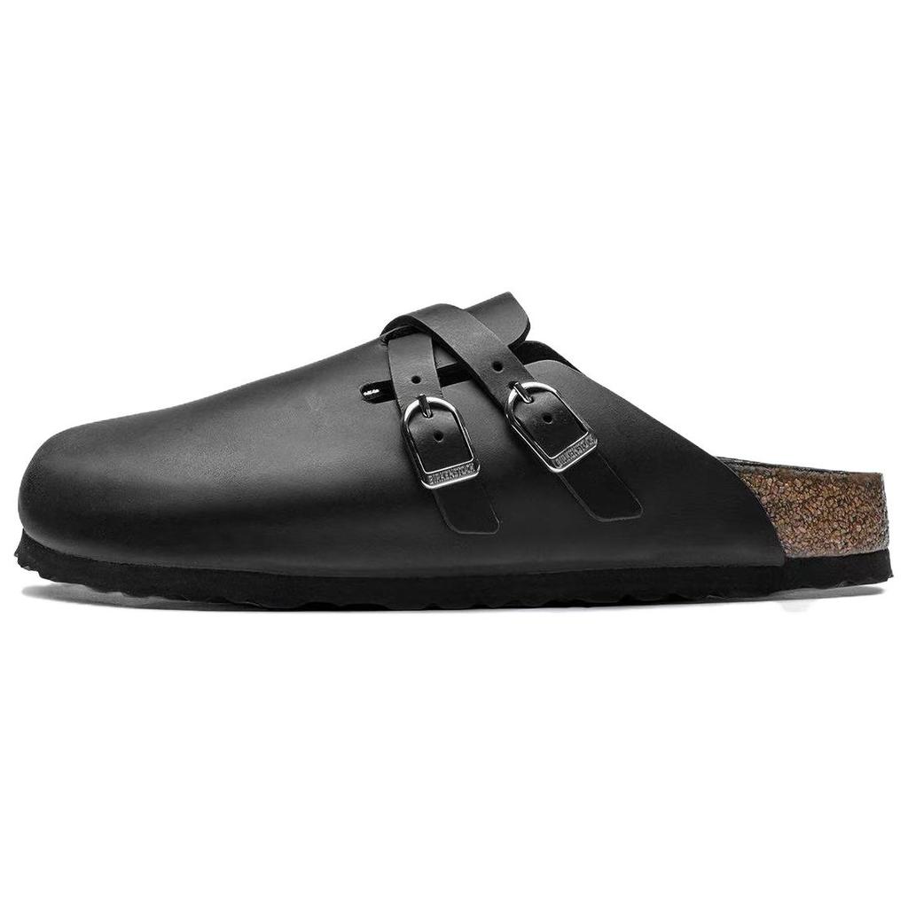 Birkenstock Закрытые тапочки унисекс черные узкие 1017499