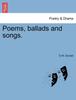 Книга Poems, Ballads and Songs.