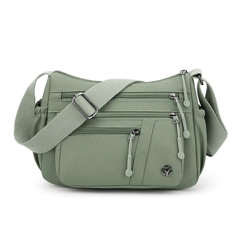 Женская маленькая квадратная сумка, большая вместительная сумка через плечо, сумка для мам среднего возраста, дорожная нейлоновая сумка через плечо