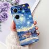 Clear For Redmi Note 14S 4G Case Cover Luxury Butterfly Love Fashion Flowers Cool Lion Cute Painted Soft Casing