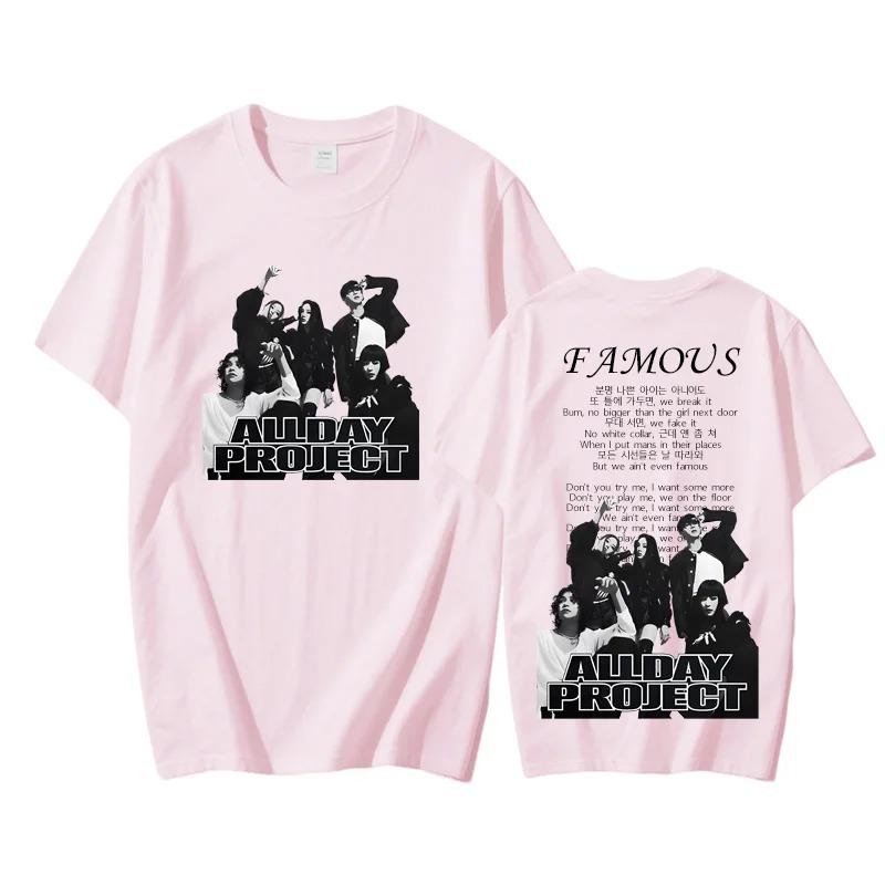2026 ALLDAY PROJECT Летняя Футболка Хип-Хоп Круглый Вырез Футболка Camiseta Hombre Готическая Высокое Качество Футболка Рукав Одежда Хлопковые Топы