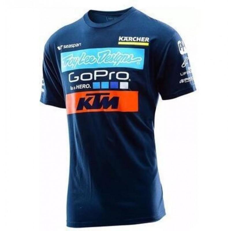Quick Dry Off-road Motorcycle Short Sleeve T-shirt Mountain Bike Cycling Jersey Round Neck Men Women