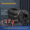 Universal Spare Tire Cover Case Polyester Car Storage Auto Tyre Bags Automobile Vehicle Tyre Wheel Protector Accessories