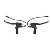 1 Pair Brake Lever Waterproof 2 Pin Electric Scooter Handlebar Brake Lever Aluminum Alloy Scooter Brake Handle