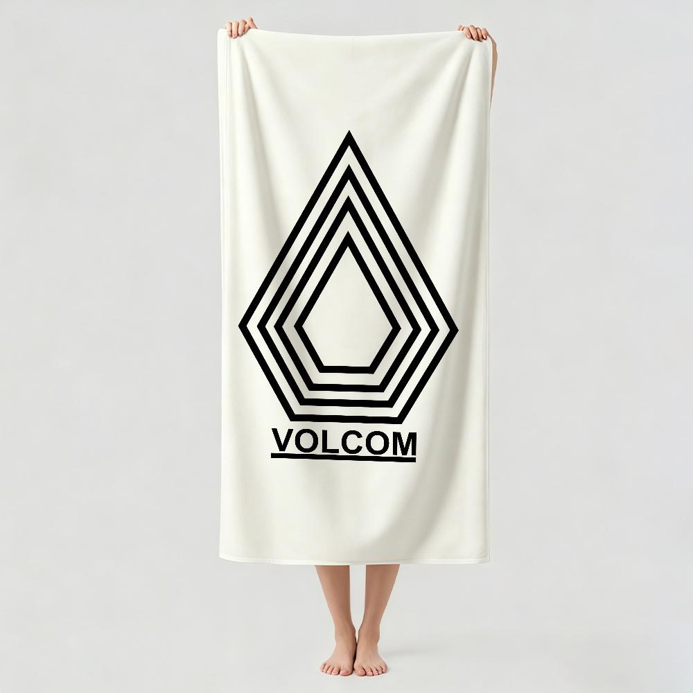 Модный принт V-Volcom Полотенце Сушилка Банное Полотенце Подходит Для Легкого Плавания Кемпинга Йоги Пляжа Вне