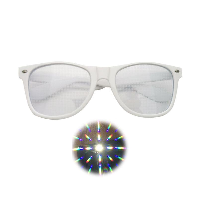 Stars Effects Glasses Watch Lights Change To Love Heart Shape Night Diffraction Eyewear Fashion Party Magic Sunglasses Women Men