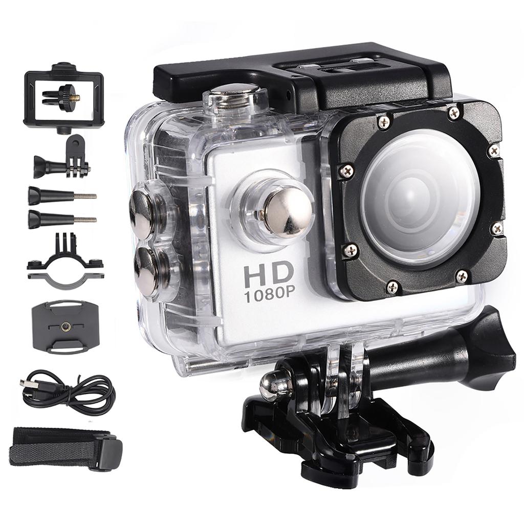Waterproof Outdoor Cycling Sports Mini DV Action Camera Camcorder (Blue)