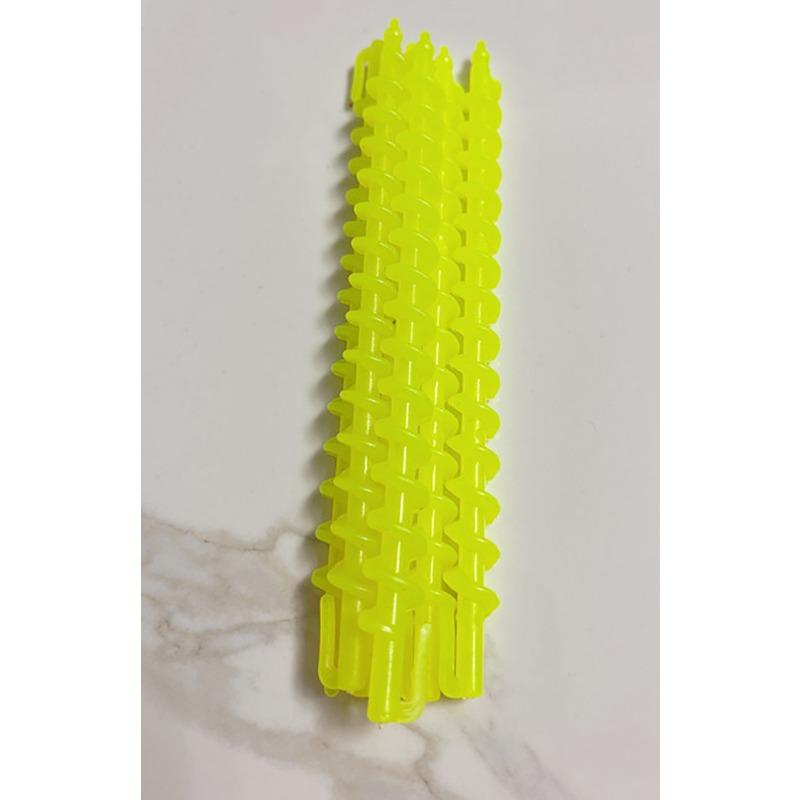 52pcs Mixed Color Spiral Hair Curling Rods - Heat-Resistant Barrels for Salon & Home Use, Durable Plastic Waves & Curls Styling Tools for Women