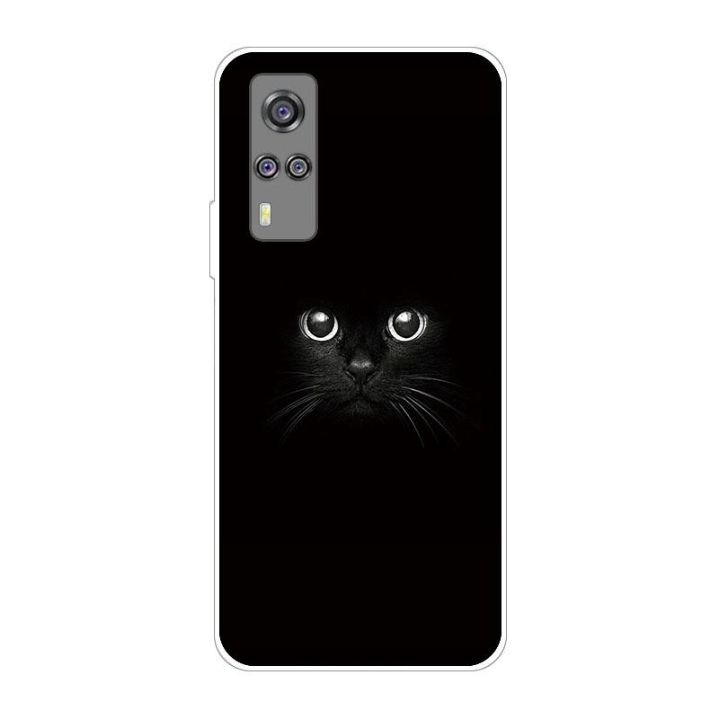 Для Vivo Y31 2021 чехол силиконовый бабочка TPU мягкий чехол для телефона для Vivo Y31 2021 чехол V2036 чехол Funda для VivoY31 Y 31 6.58"