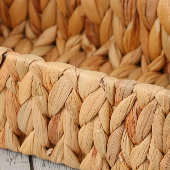 1/2Pcs Storage Basket with Handle Sturdy Structure Large Capacity Strong