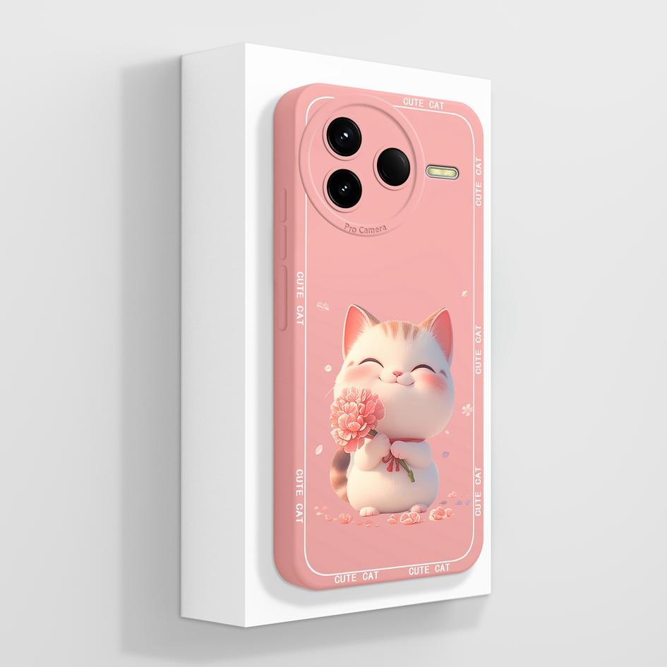 Для Redmi K80 K30 K30i K30S K40 K40S K50 K60 K60E K70 K70E Pro Gaming Ultra Turbo 3 4 Чехол Pretty Flower Мягкий силиконовый противоударный чехол для Redmi Capa