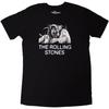 Rock Off Официально лицензированная продукция The Rolling Stones Тур '72 Официальная футболка Мужская Унисекс