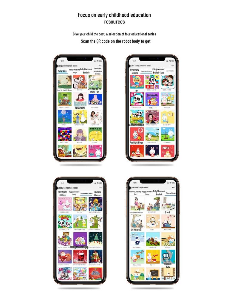 Premium AI Educational Robot Toy with Voice and WiFi for Children