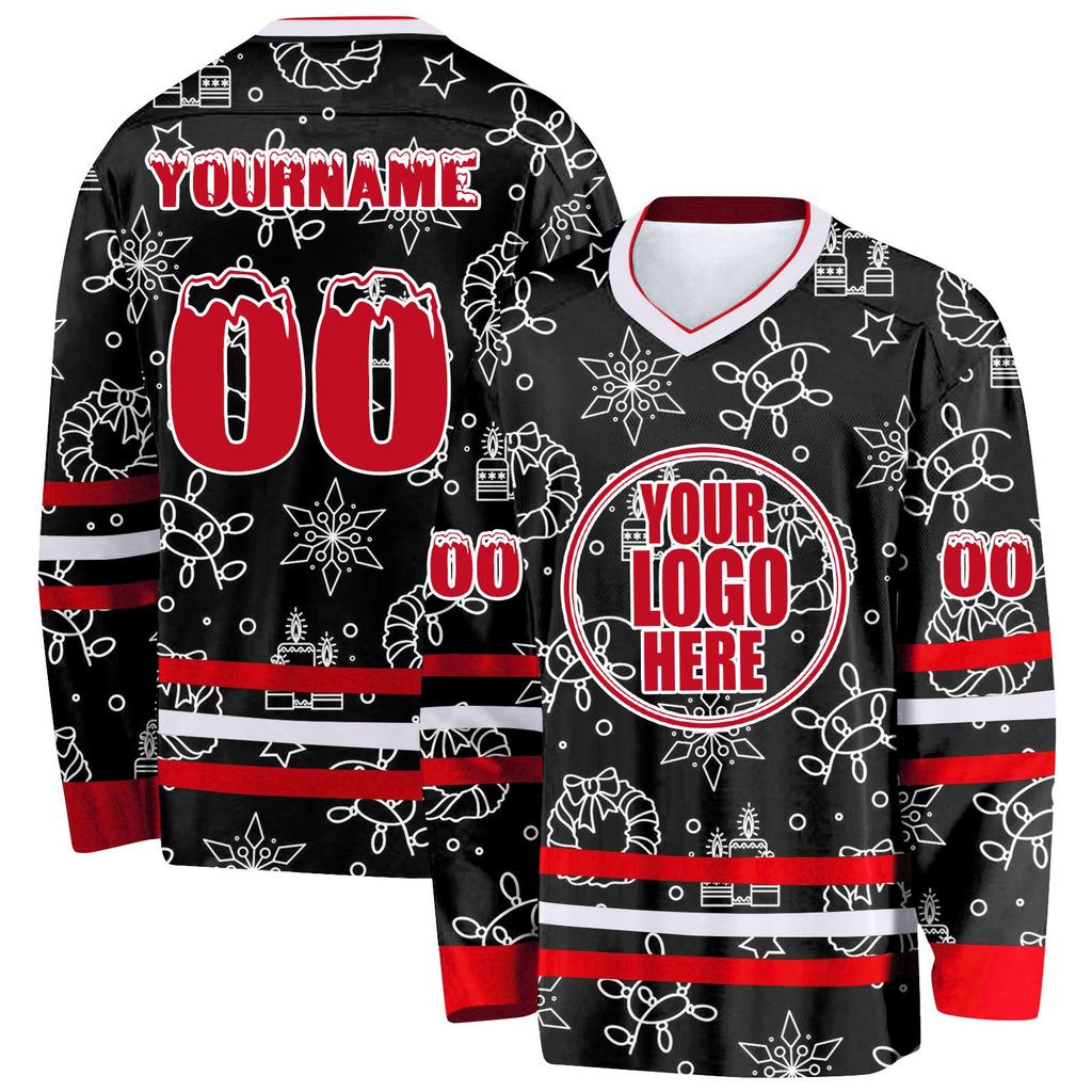 Custom Name Team Name Number Uniform, Personalized Team V-Neck Sports Uniform For Men Women Youth