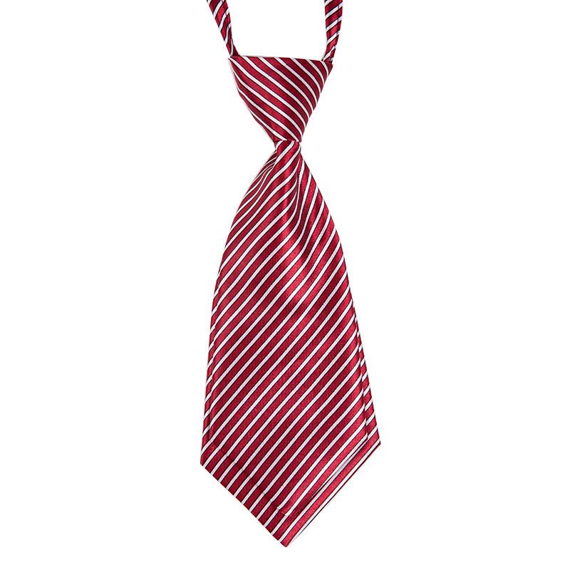 Детский галстук в полоску для школьной формы и офисной одежды