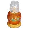 Buddhist Temple Flower Light Glazed Buddha Oil Lamp for Churches Temple Shops Sacrifices