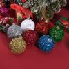 6 шт. 6 см Рождественские шары Украшение рождественской елки Подвесные подвески Украшения Вечеринка Домашний декор 2025 Новый год Рождественский подарок Декор